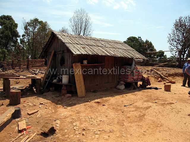 mesa_tepocha2.JPG - Village of Cora Indian with examples of town, mountains, people, costume, textiles, costume and spiritual life