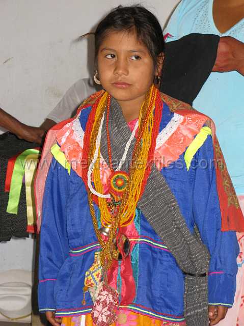 malinche1_08.JPG - Village of Cora Indian with examples of town, mountains, people, costume, textiles, costume and spiritual life