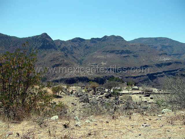 sierra_nayar_13.JPG - Village of Cora Indian with examples of town, mountains, people, costume, textiles, costume and spiritual life