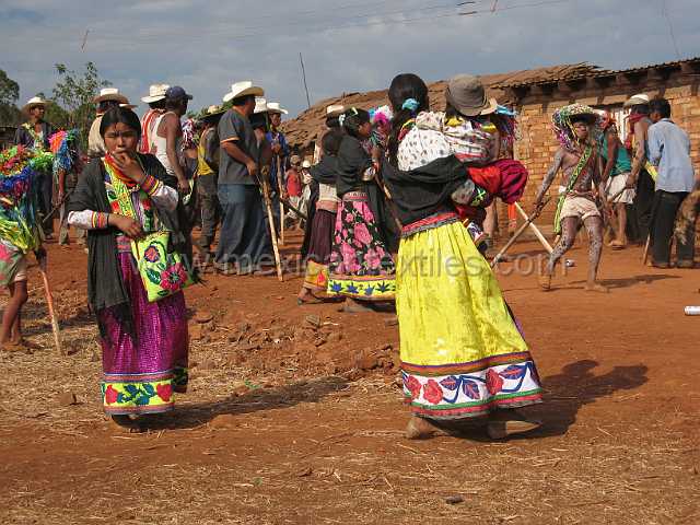 fiesta_12.JPG - Village of Cora Indian with examples of town, mountains, people, costume, textiles, costume and spiritual life