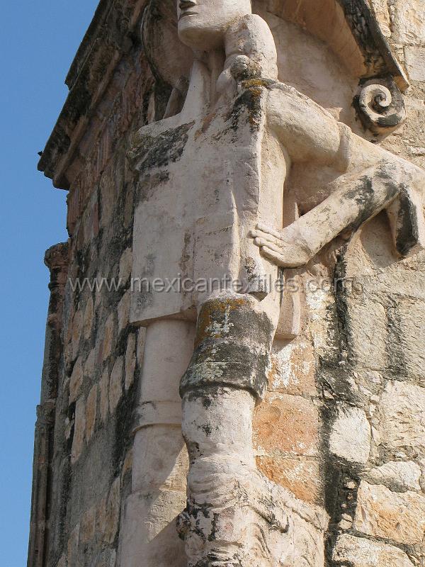 huajicori_church_03.JPG - Documentation of Tepehuano indigenous textiles from Huajicori, Nayarit, Mexico, The municipality has three ethnic groups, Tepehuanos, Cora and Mexicaneros. The Mexicanoeros no longer use traditional costume and will be the subject of an other visit to the region. The Cora are covered in the Nayar municipality.