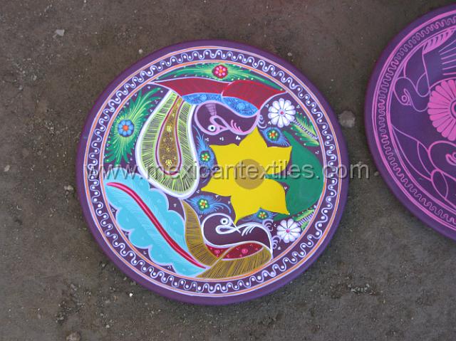 oapan_nahuatl30.JPG - Typical painted plate before the glaze is added.