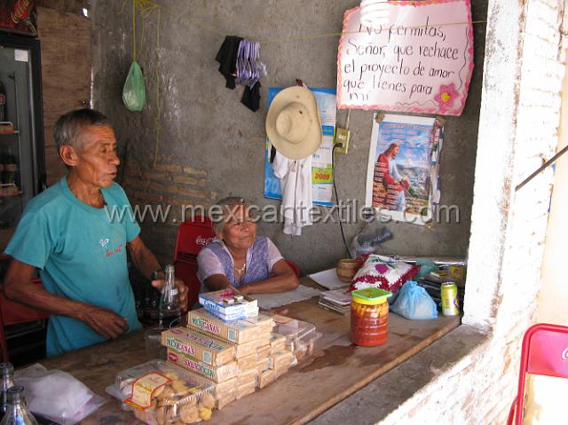 tecuiziapan_nahuatl13.JPG - This man told me such an interesting story about how the 32 Nahua villages resisted the building of a dam that would have covered the town. It was obvious that this resistance to authority was one of the greatest moments in his life. He told me that the authorities would "kill us like dogs" and how could they thing of covering the "muertitos" the ancestors buries there under water. To him it was inconceivable.