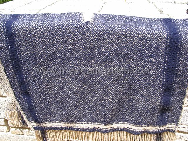 nahuatl_hueytentan_10.JPG - Men's poncho known as jorongo woven in the region from wool she had spun.