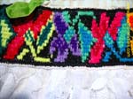 tzeltal embroidery detail