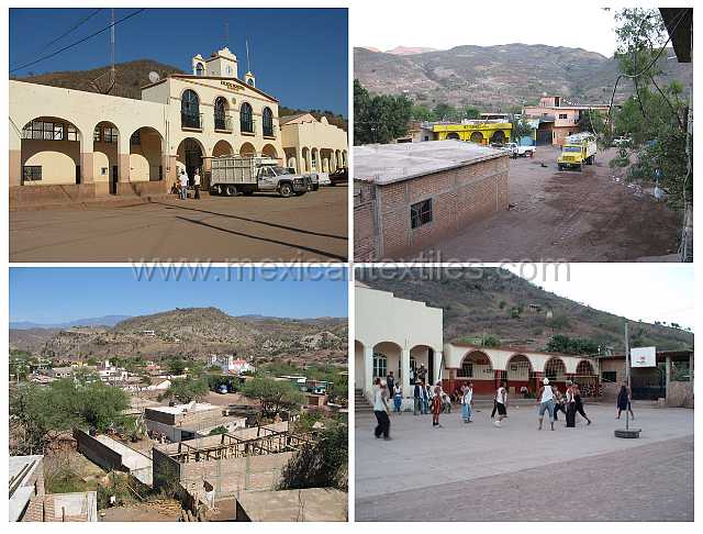 Sierra_Nayar_02.JPG - Village of Cora Indian with examples of town, mountains, people, costume, textiles, costume and spiritual life
