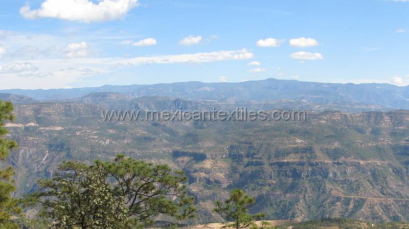sierra_huajicori_10.JPG - Documentation of tepehuano indigenous textiles from Huajicori, Nayarit, Mexico. One of the many canyons and panoramic views.